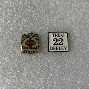 Harley Davison Trev Deeley Dealership Lapel Pins